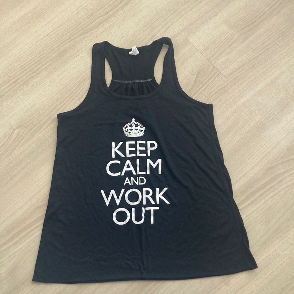 Keep Calm and Workout Shirt (Small)